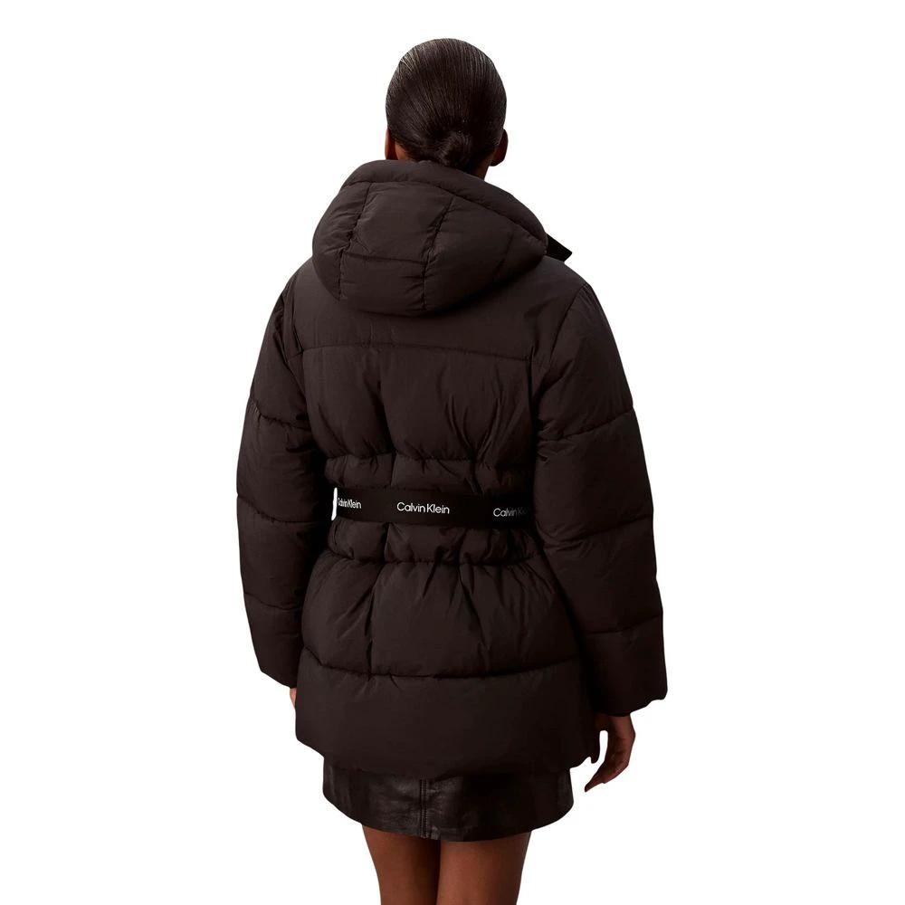 Manteau noir en polyamide Calvin Klein Jeans