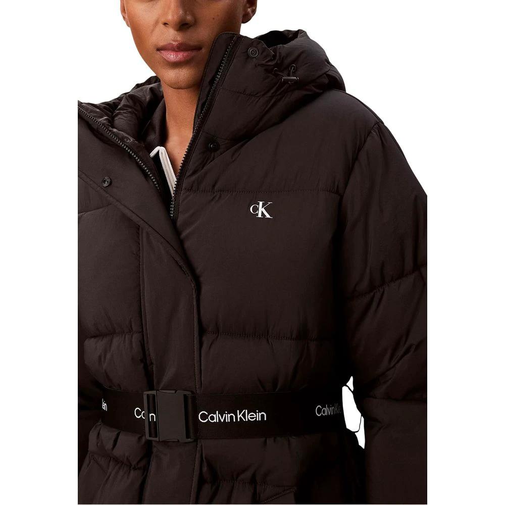 Manteau noir en polyamide Calvin Klein Jeans