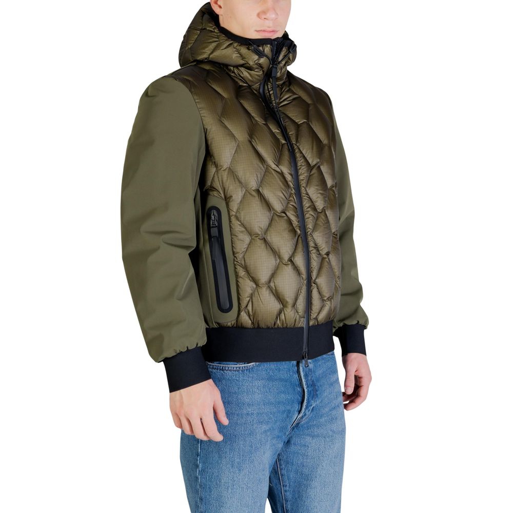 Manteau bicolore en polyamide Peuterey