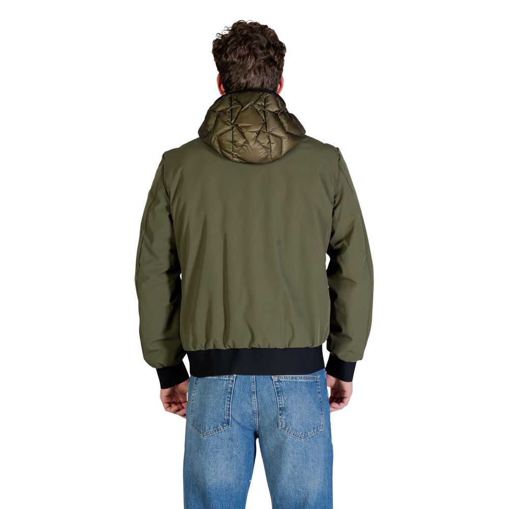 Manteau bicolore en polyamide Peuterey