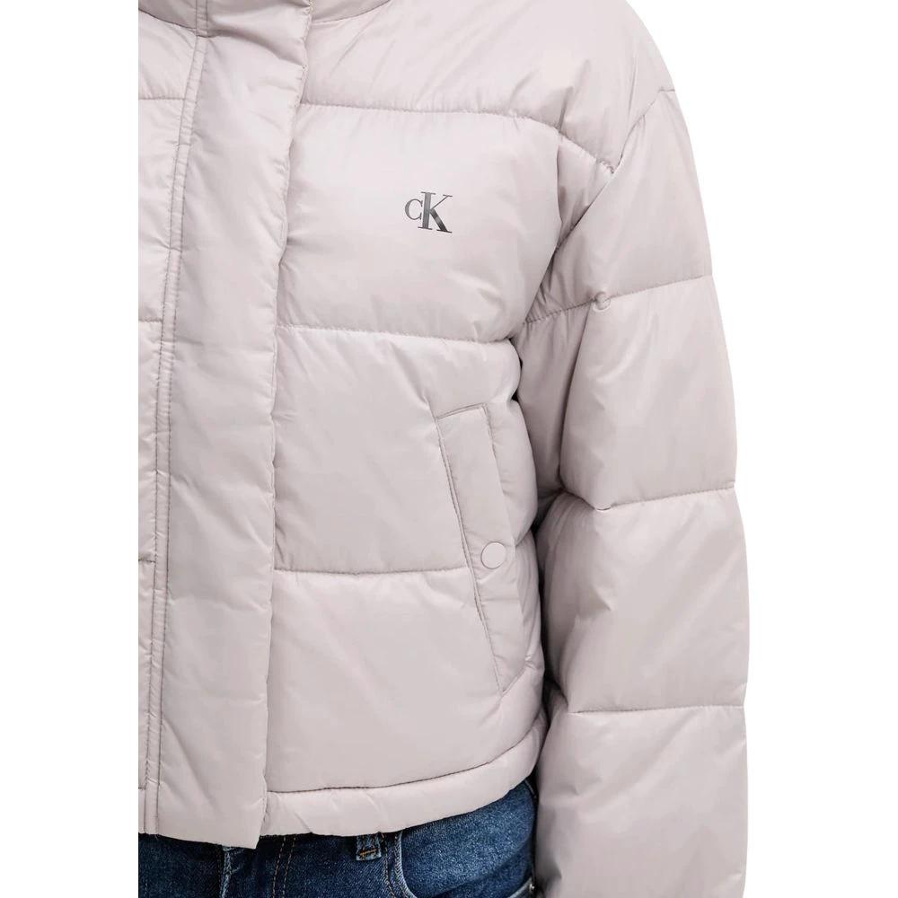 Calvin Klein Jeans Purple Polyamide Jackets And Coat