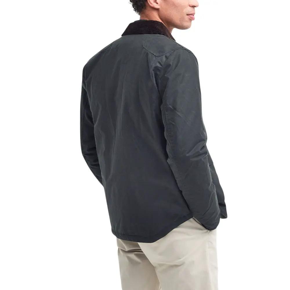 Barbour Gray Cotton Shell Jacket