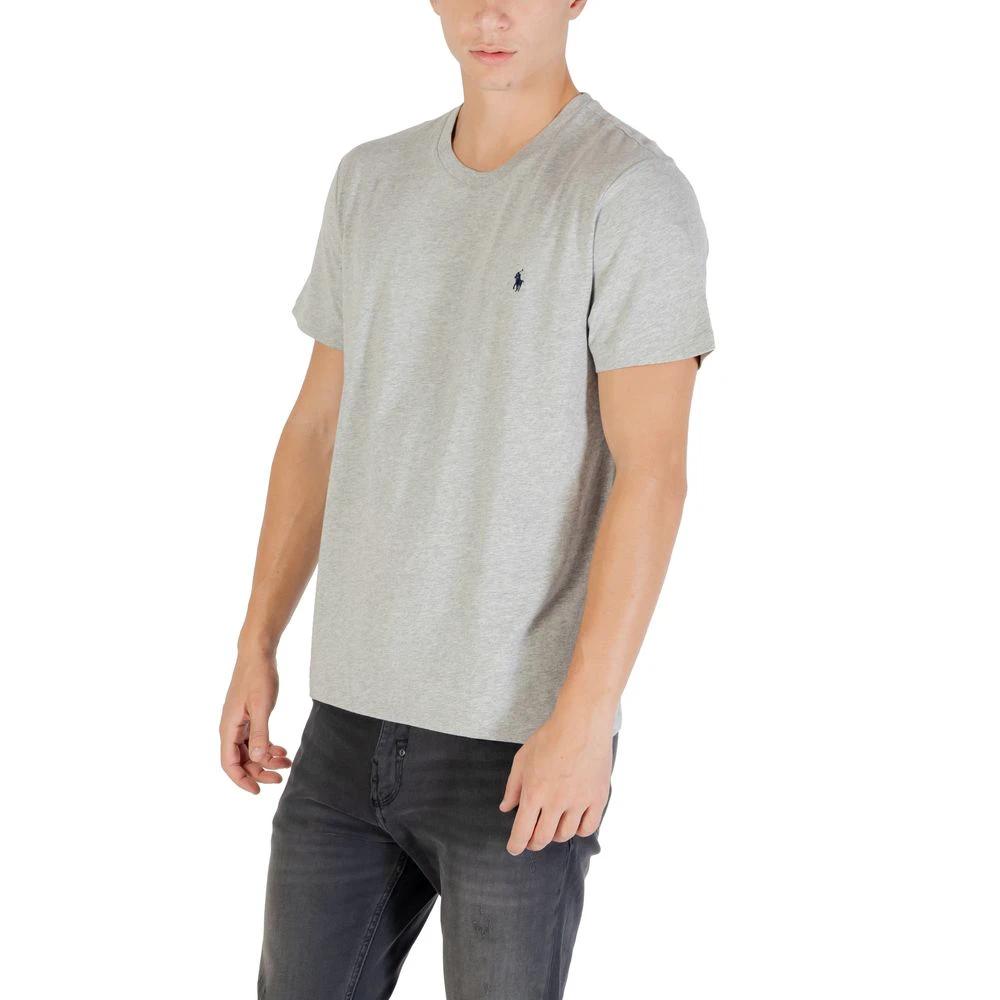 T-shirt en coton gris Ralph Lauren