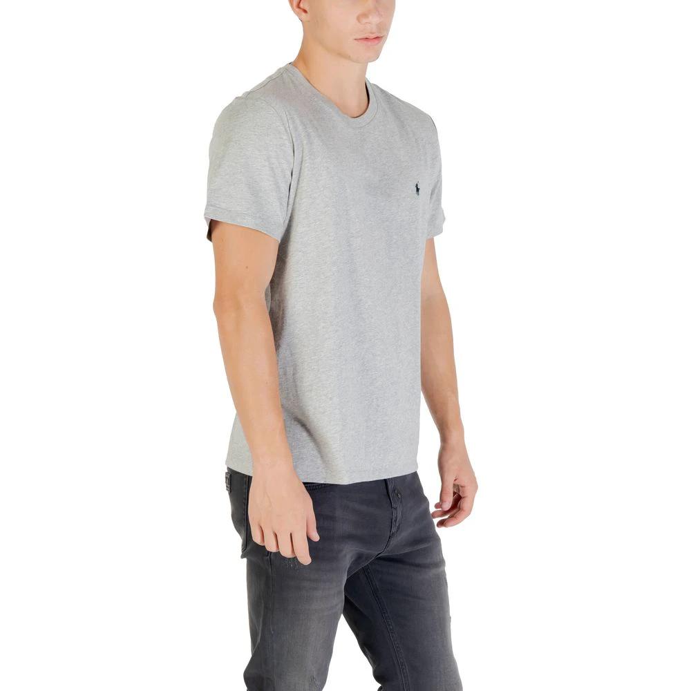 T-shirt en coton gris Ralph Lauren