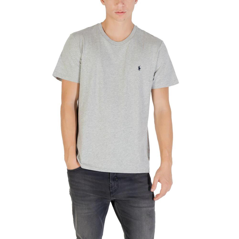 T-shirt en coton gris Ralph Lauren