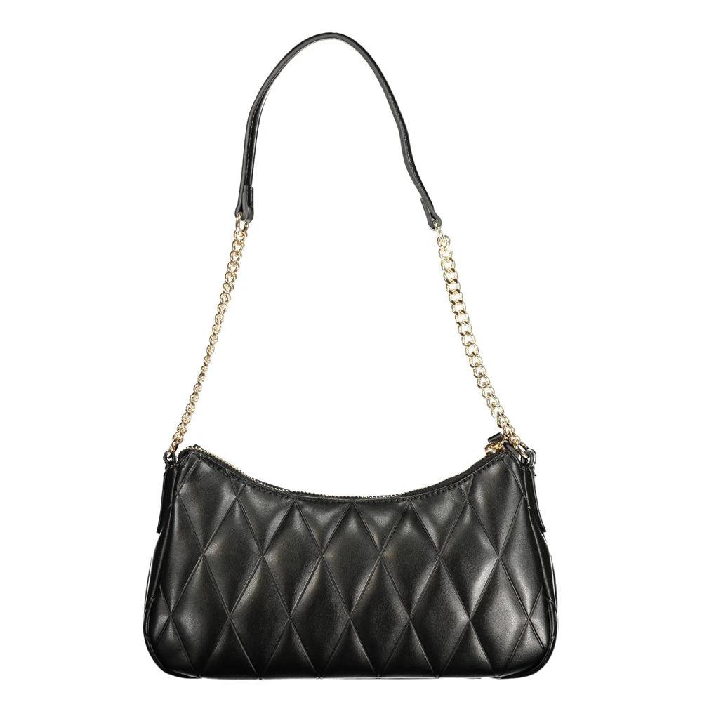 Sac bandoulière femme Twinset en polyuréthane noir