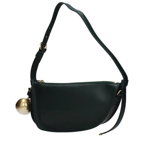Sac bandoulière Burberry en cuir vert