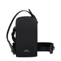 A.P.C. Black Leather Crossbody Bag