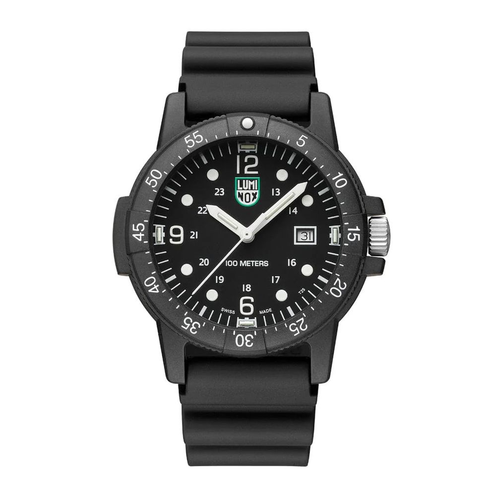 Luminox Black Rubber Sport Watch