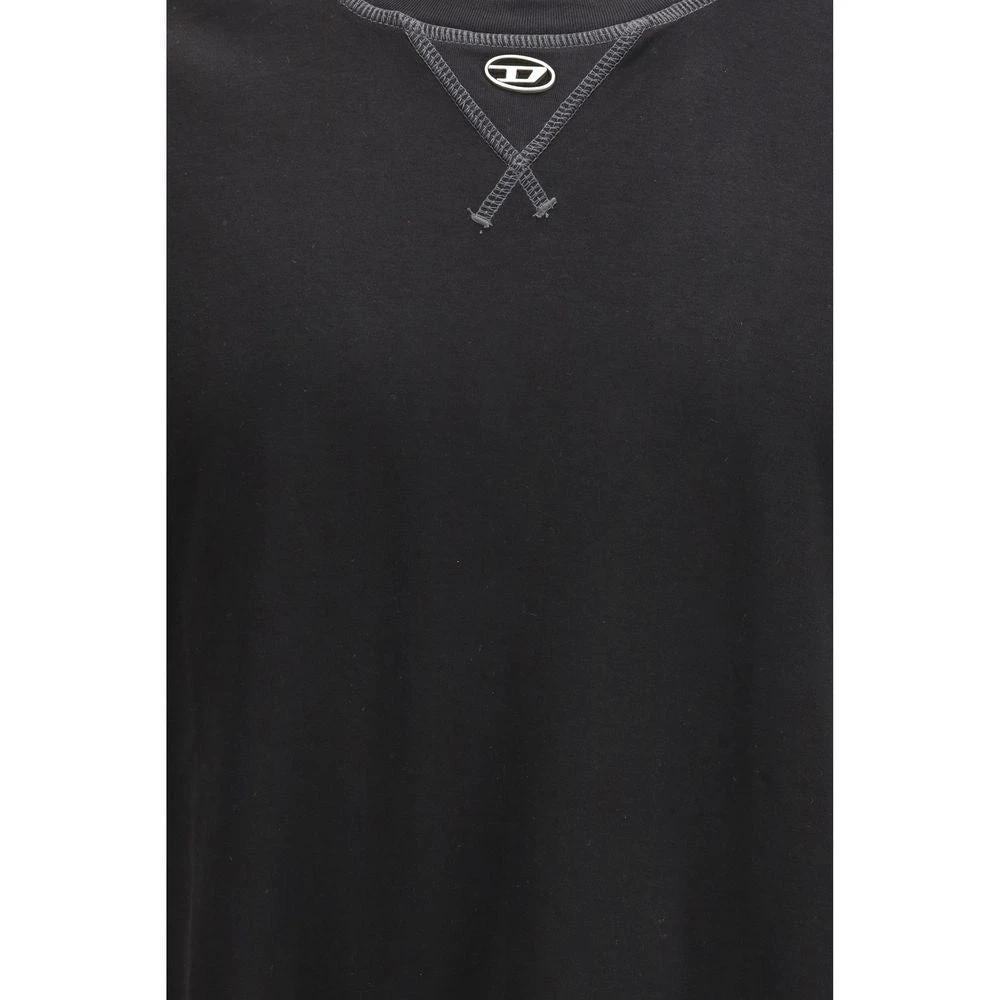 Vêtements de sport Diesel en coton noir