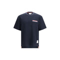 T-shirt en coton bleu Thom Browne