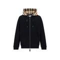 Burberry Black Cotton Sweatshirt