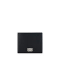 Portefeuille Dolce &amp; Gabbana Bos Taurus en cuir de veau noir