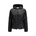 Parajumpers Black Nylon Full-Length Jacket