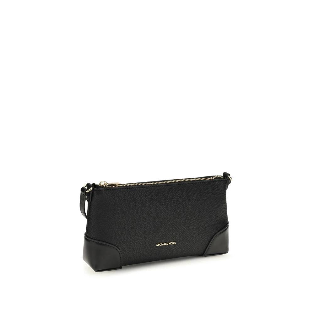 Portefeuille Michael Kors Bos Taurus en cuir de veau noir