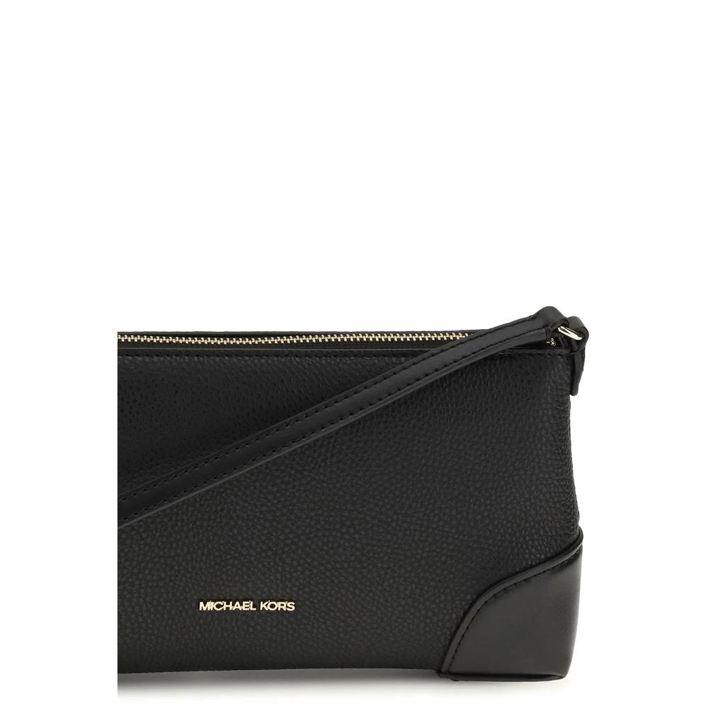 Portefeuille Michael Kors Bos Taurus en cuir de veau noir