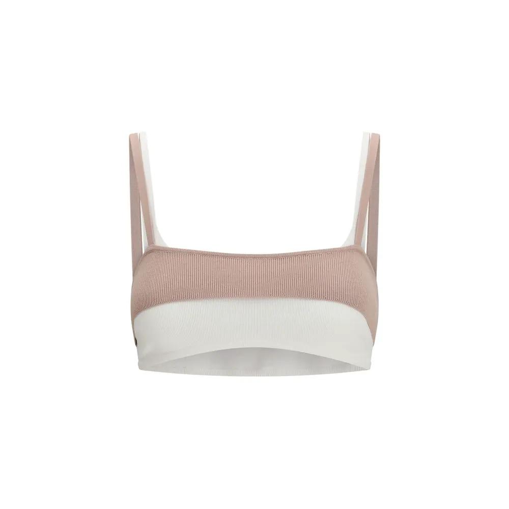 Soutien-gorge de sport Diesel multicolore en viscose