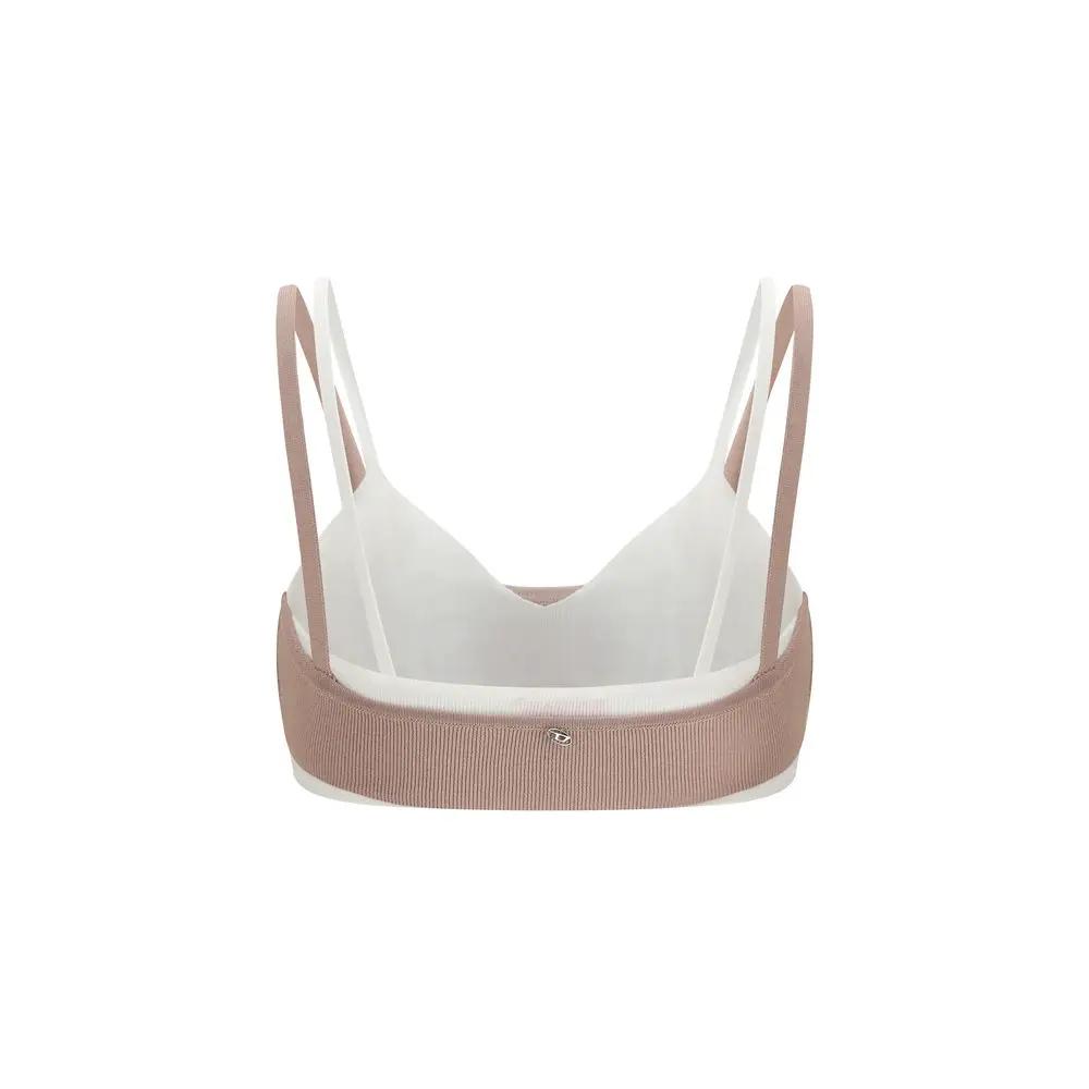 Soutien-gorge de sport Diesel multicolore en viscose