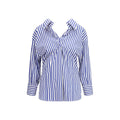 Chemise Givenchy bleue en coton à motifs