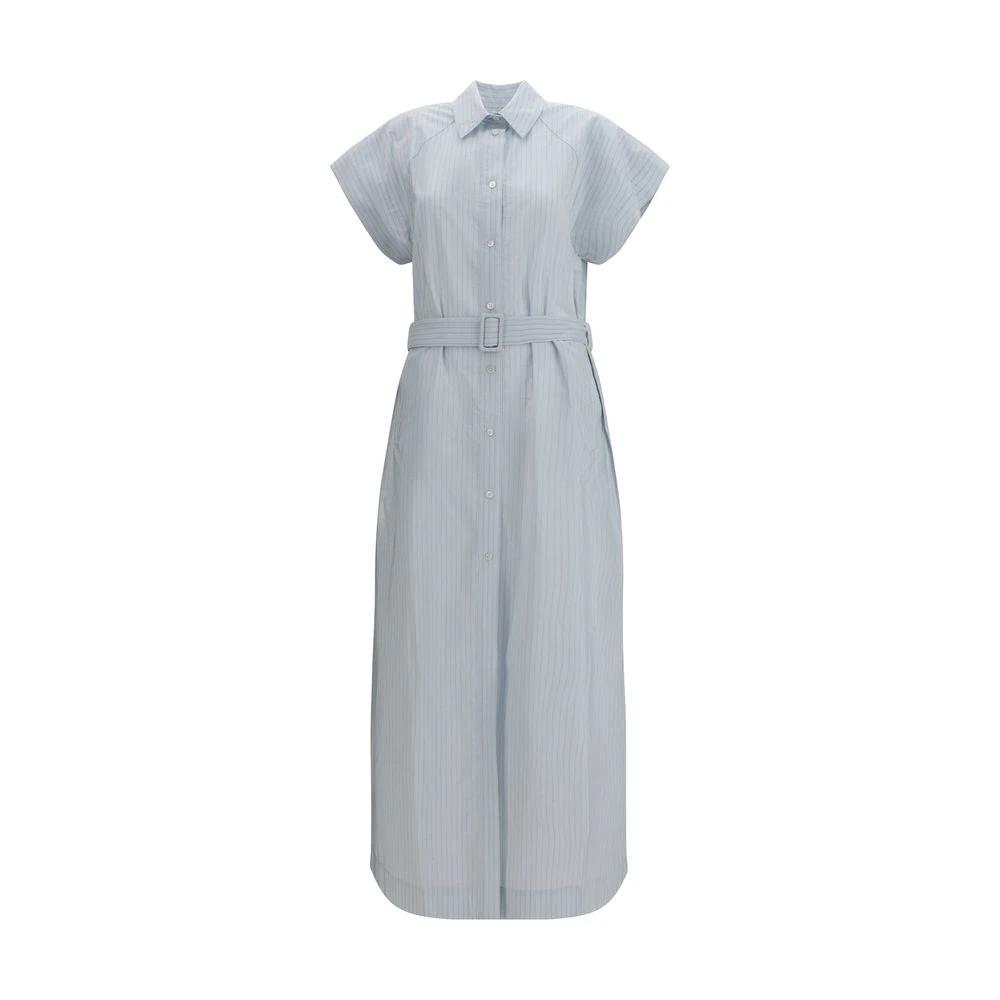 Robe longue bleue cuivrée Jacob Cohen