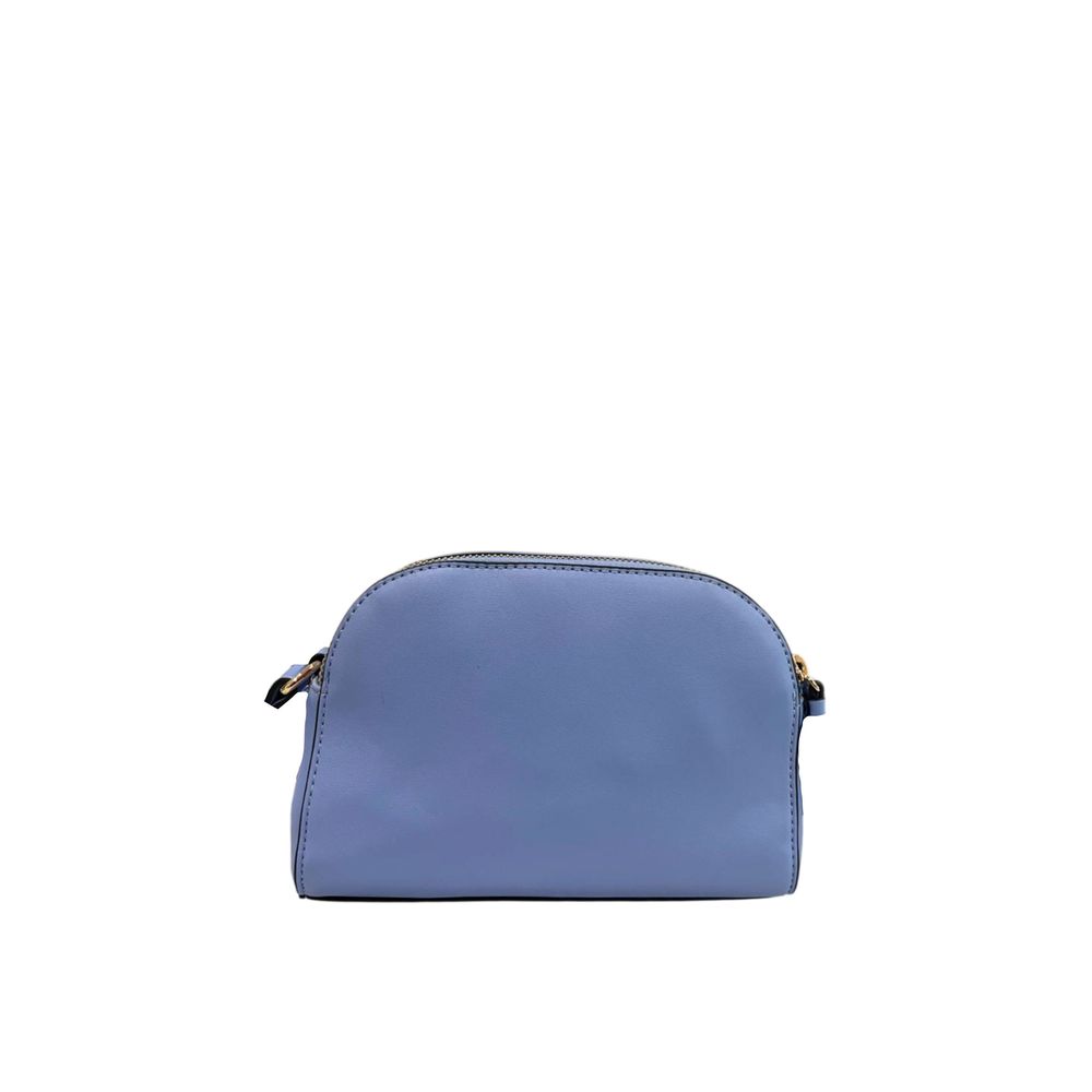Twinset Blue PU Women Crossbody