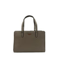 Twinset Grey PU Women Shoulder Bag