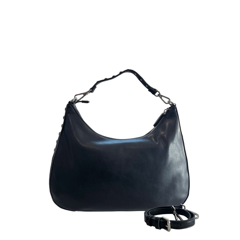 Sac bandoulière Twinset noir en PU pour femme