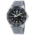 Montre de sport Luminox en caoutchouc gris