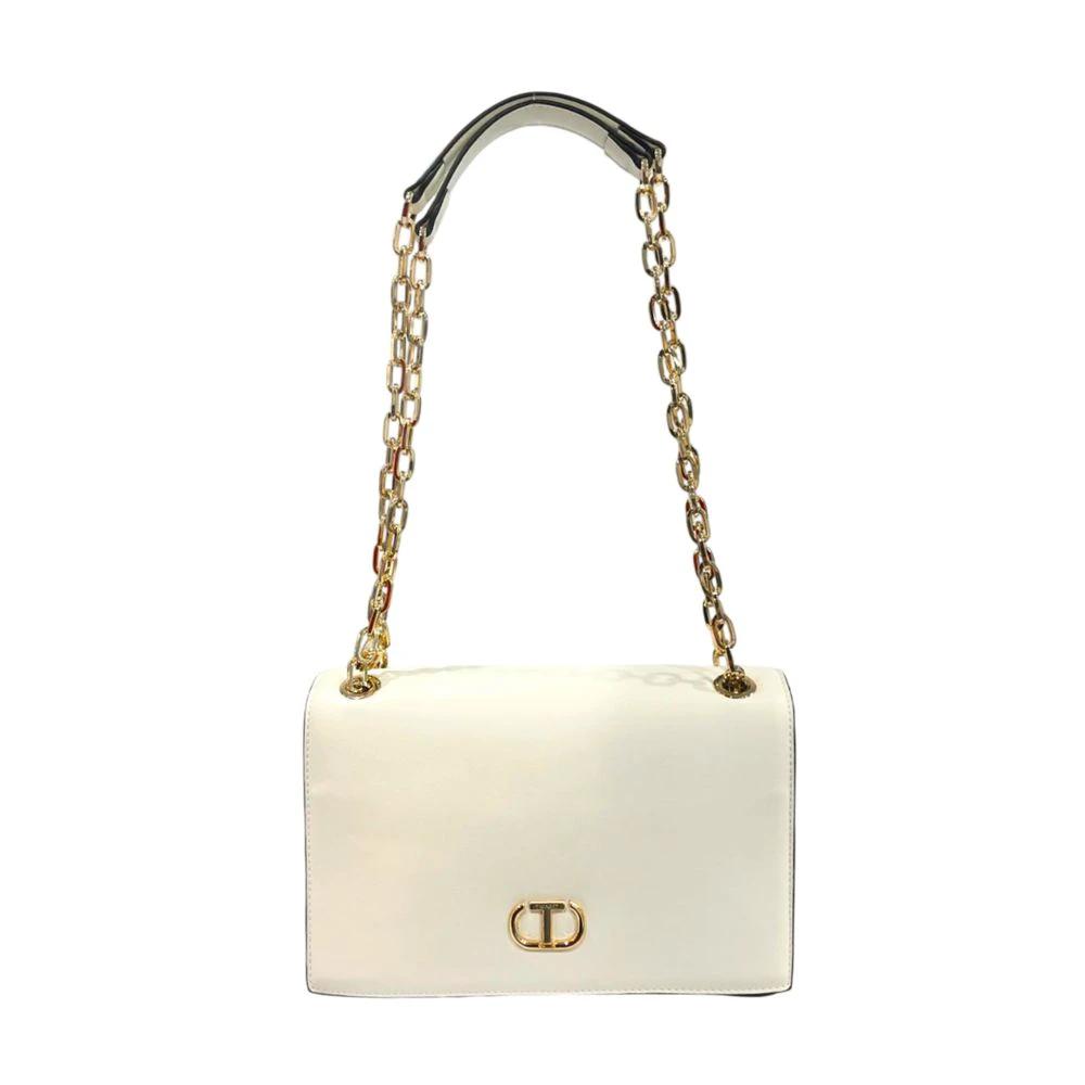 Ensemble bandoulière femme Twinset blanc en PU