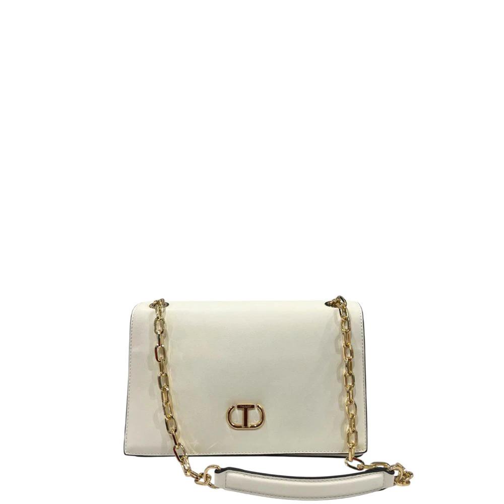Ensemble bandoulière femme Twinset blanc en PU