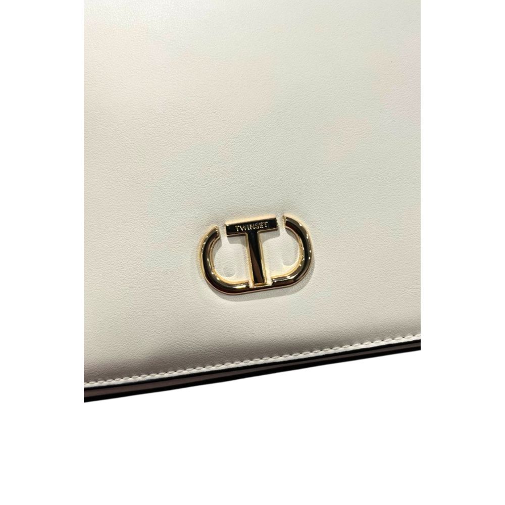 Ensemble bandoulière femme Twinset blanc en PU
