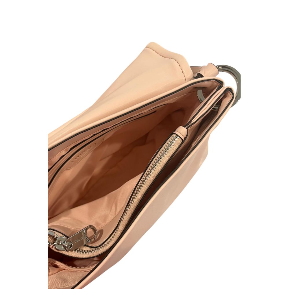 Sac bandoulière femme Twinset rose en polyuréthane