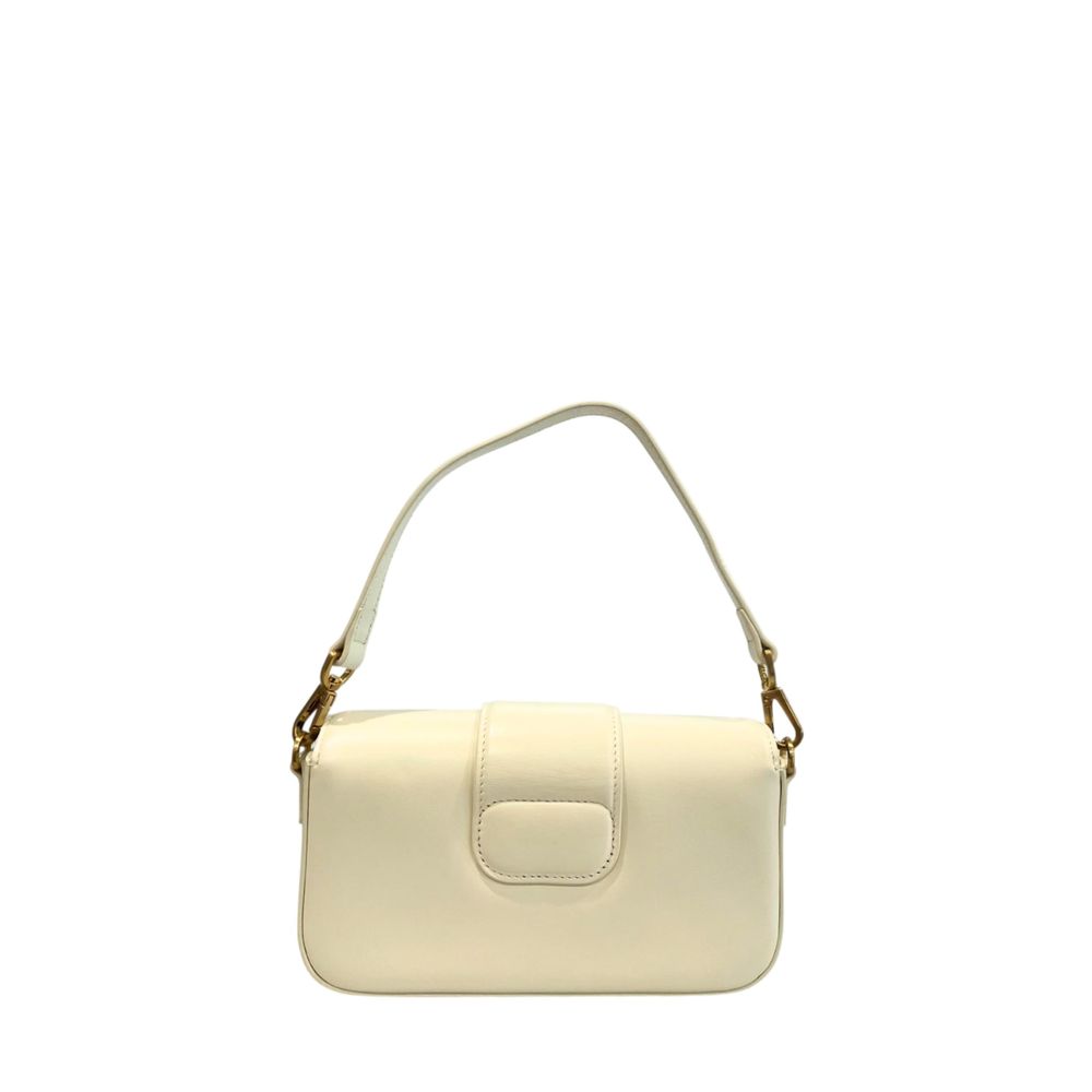 Twinset White Polyethylene Clutch Bag