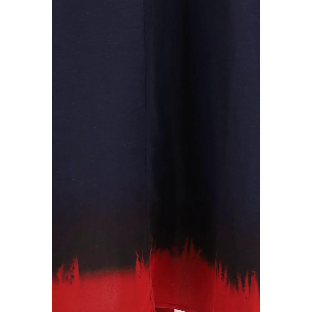 Tory Burch Blue Viscose Casual Dress