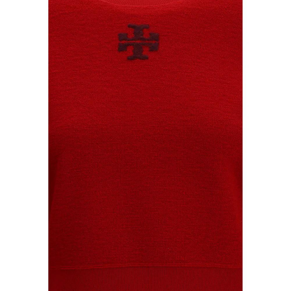 Sweat-shirt en laine multicolore Tory Burch