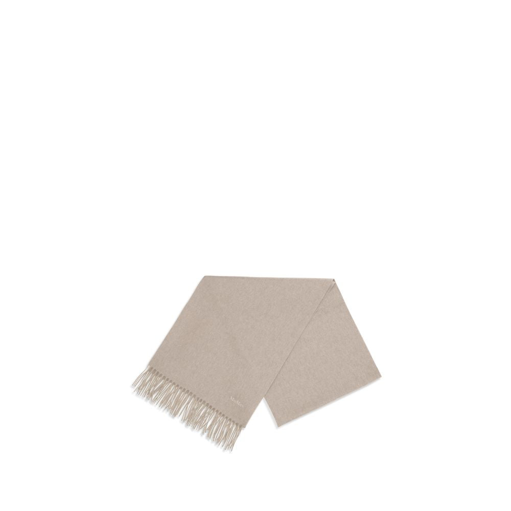 Max Mara Beige Cashmere Scarf