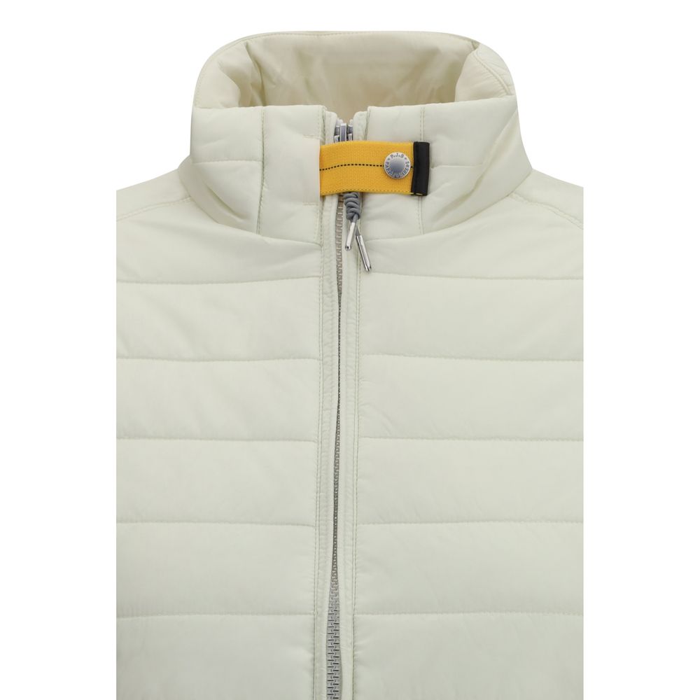 Parajumpers White Polyamide Bomber
