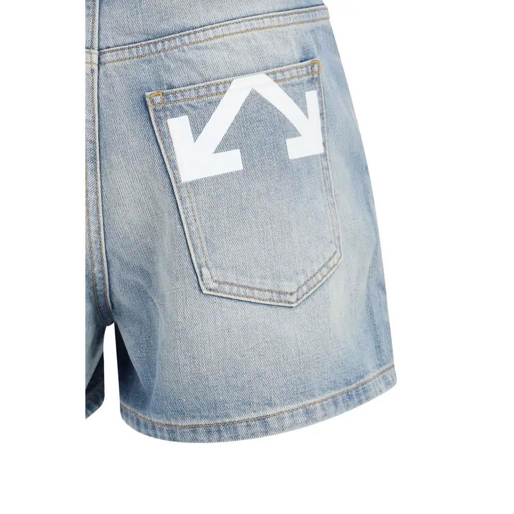 Bermuda en coton bleu Off-White
