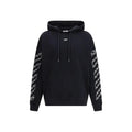 Off-White Black Cotton Sweatshirt