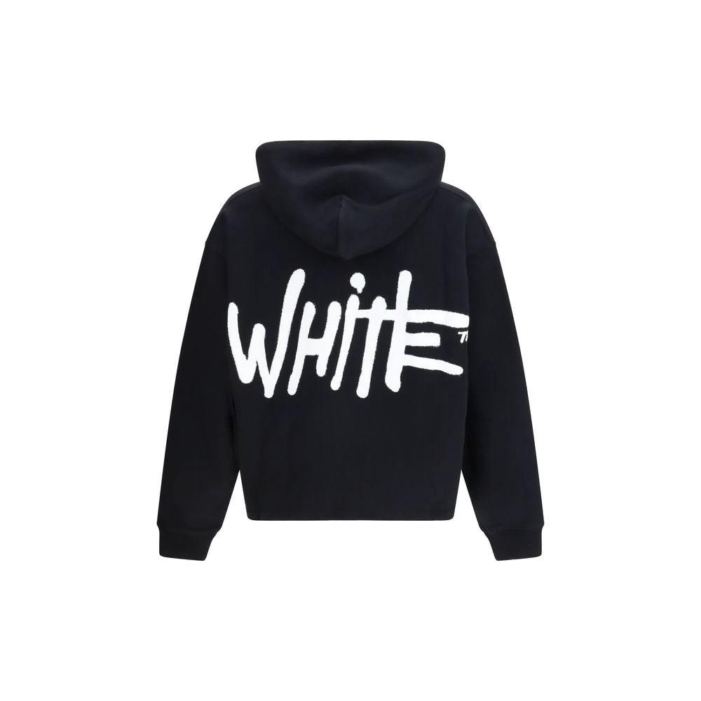 Sweat-shirt Off-White en coton noir