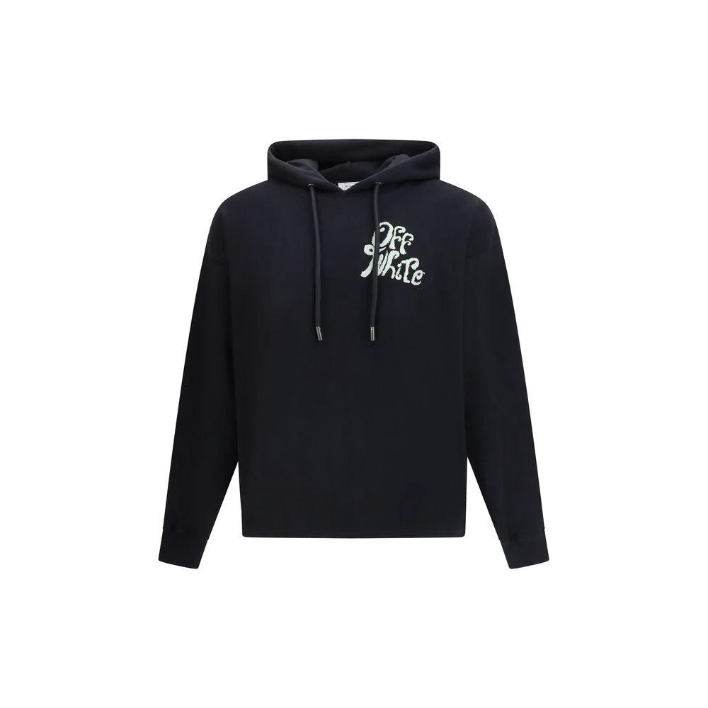 Sweat-shirt Off-White en coton noir