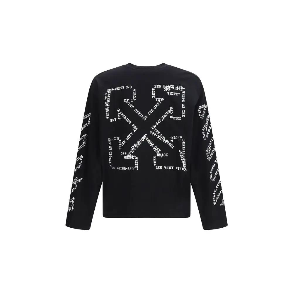 Off-White Black Cotton Sportswear