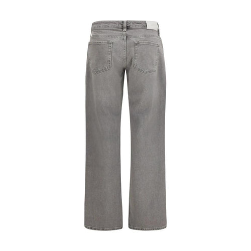 Jean droit en coton gris 7FOR