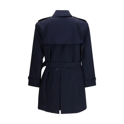 Trench-coat en coton bleu Burberry