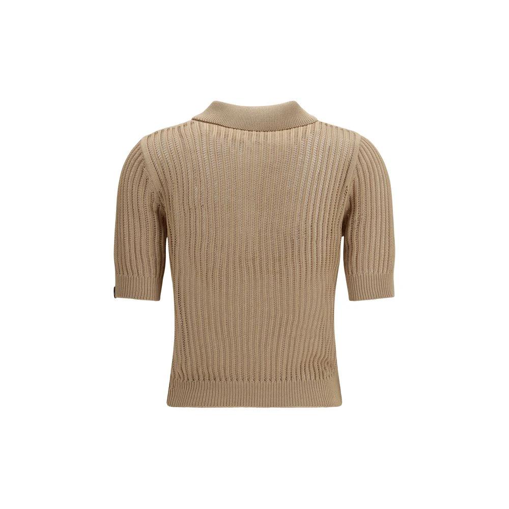 Polo en coton beige Jacob Cohen
