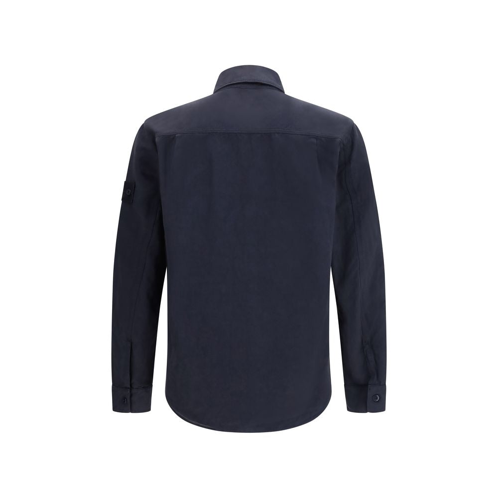 Vestes et manteaux en coton bleu Stone Island