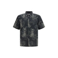 Notre chemise en coton gris à motifs Legacy