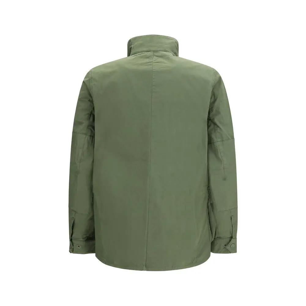 Barbour International Bicolor Cotton Coat