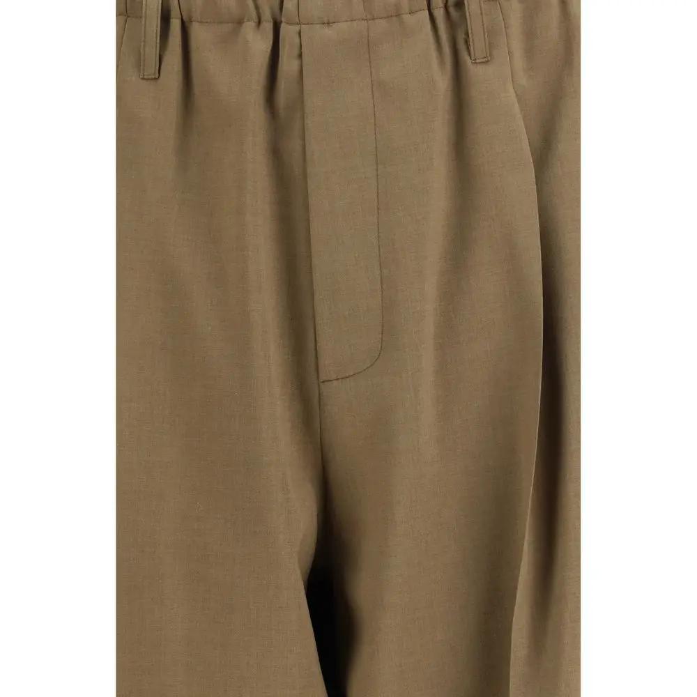 Magliano Beige Polyester Casual Pants