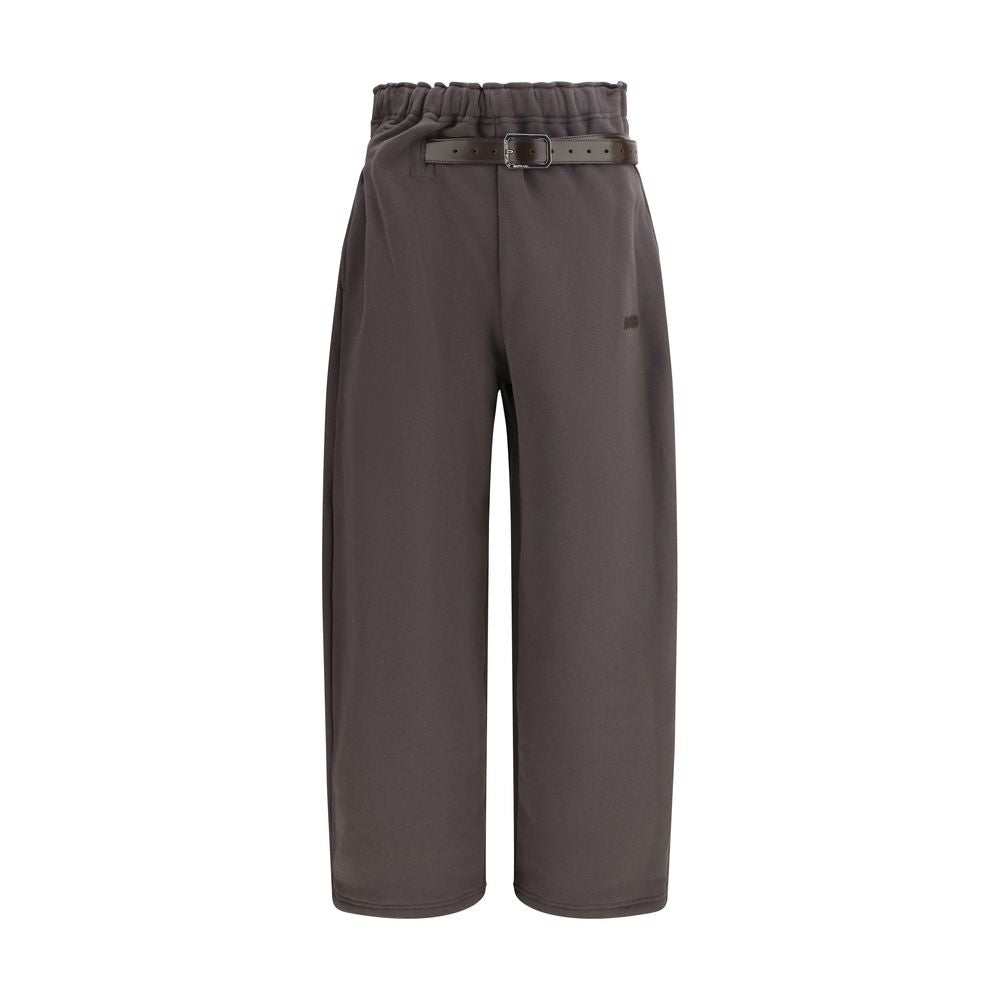 Pantalon de sport en coton marron Magliano